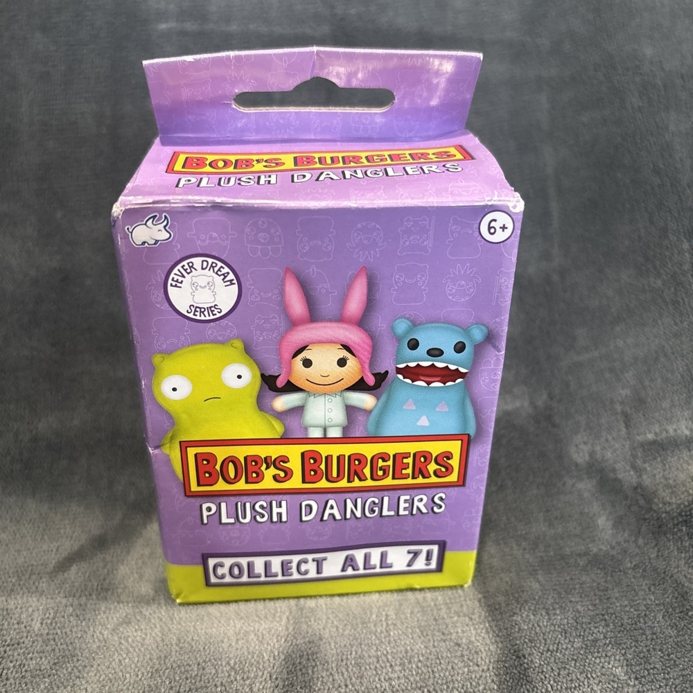 Bob's Burgers Plush Toy Danglers Blind Box.   Collect All 7 Bobs Burger Toys!NEW